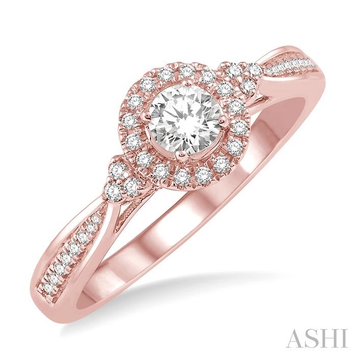 Round Shape Halo Diamond Engagement Ring Round Shape Halo Diamond Engagement Ring