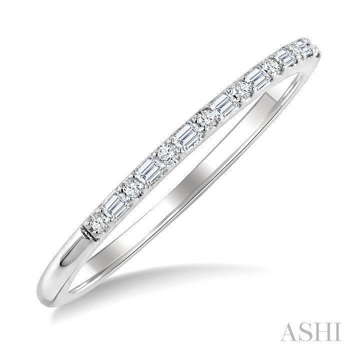 Stackable Baguette Diamond Fashion Band