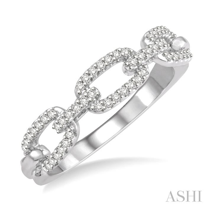 Paperclip Diamond Fashion Ring Paperclip Diamond Fashion Ring