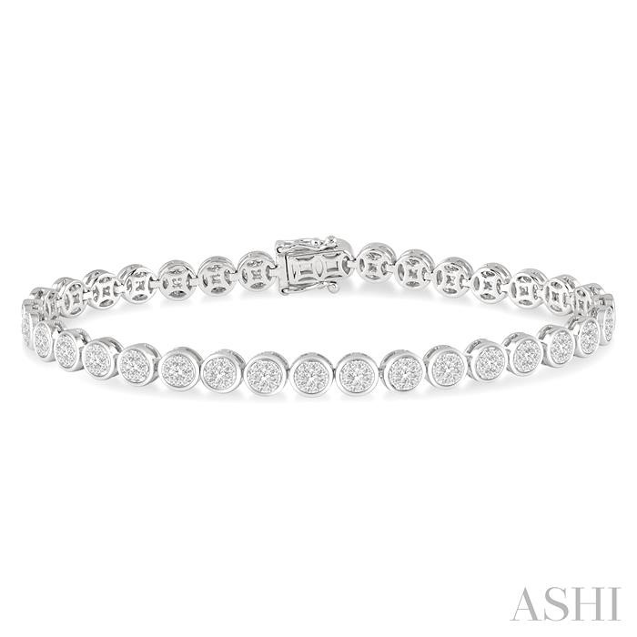 Round Shape Lovebright Essential Diamond Bracelet Round Shape Lovebright Essential Diamond Bracelet