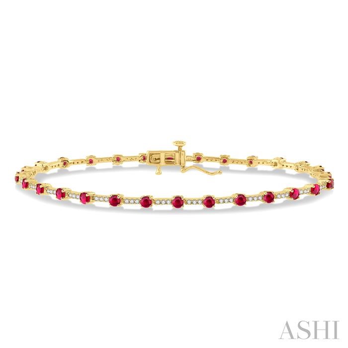 Gemstone & Diamond Bracelet Gemstone & Diamond Bracelet