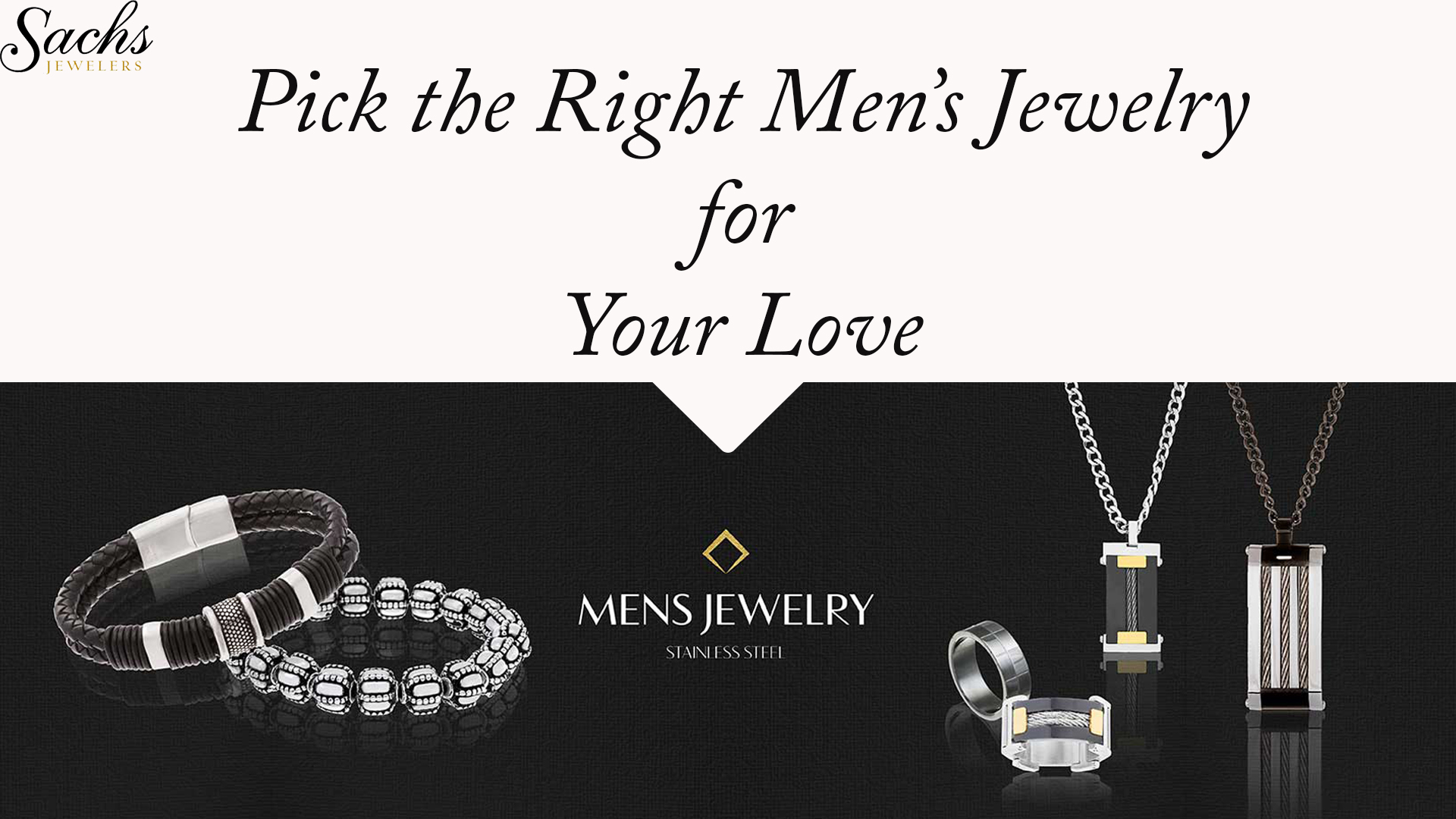 Pick the Right Men’s Jewelry for Your Love