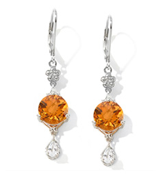 Topaz Earring Peridot Earring
