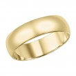 Goldman Comfort Fit Wedding Band 7mm, 14k Yellow Gold-1