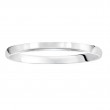 Goldman Comfort Fit Wedding Band 2mm, 14k White Gold-2