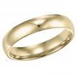 Goldman Comfort Fit Wedding Band 4mm, 14k Yellow Gold-1
