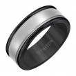 Triton  Black Tungsten(Primary)/14Kw Insert Step Edge Band - Sz 10-1