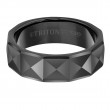 Triton Black Tungsten 7MM Engraved Band - Sz 10-2