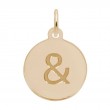 Petite Initial Disc - Ampersand Symbol-1