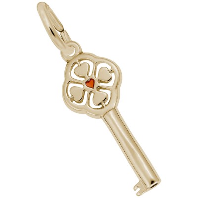 Key 4 Heart Red Ctr