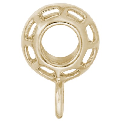 Charm Holder For Bead Bracelets