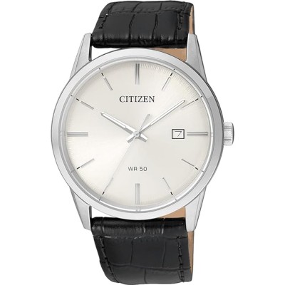 Citizen Quartz Classic Men's Watch, Stainless Steel White Dial