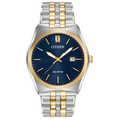 Citizen Dress/Classic Eco Men's Watch, Stainless Steel Blue Dial