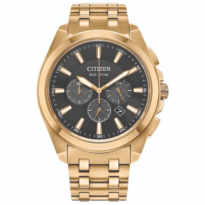 Citizen Dress/Classic Eco Men's Watch, Stainless Steel Black Dial