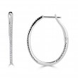 Sachs Signature Oval Hoop Earrings-1