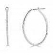 Sachs Signature Oval Hoop Earrings-1