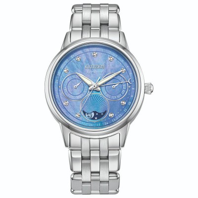 Citizen Dress/Classic Eco Women's Watch, Stainless Steel Blue Dial