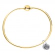 14KY Single Bead Cape Cod Bracelet-1
