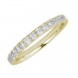 Sachs Signature 14KY .52Ctw Round G-H/I1 Diamond Matching Band-1