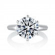 Classic 6 Prong Solitaire Engagement Ring-2