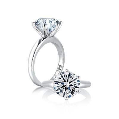 Classic 6 Prong Solitaire Engagement Ring