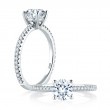 Classic Micro Pave Engagement Ring-1