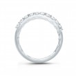 14K White Gold 0.50Ctw Semi Mount .-3