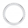 Classic Delicate Diamond Wedding Band-3