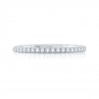 14K White Gold 0.18Ctw Semi Mount .-1