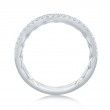 14K White Gold 0.18Ctw Semi Mount .-3