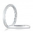 Delicate Tapered Anniversary Band-1