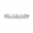 14K White Gold 0.26Ctw Semi Mount .-1