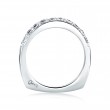 14K White Gold 0.26Ctw Semi Mount .-3