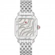 Limited Edition Deco Three-Hand Diamond Stainless Steel Watch-1