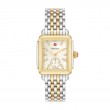 Deco Mid Two-Tone 18K Gold-Plated Diamond Dial Watch-1