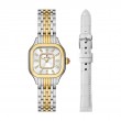 Meggie Two-Tone 18K Gold-Plated Diamond Dial Watch Gift Set-1