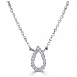 Sachs Signature Pear Necklace-1