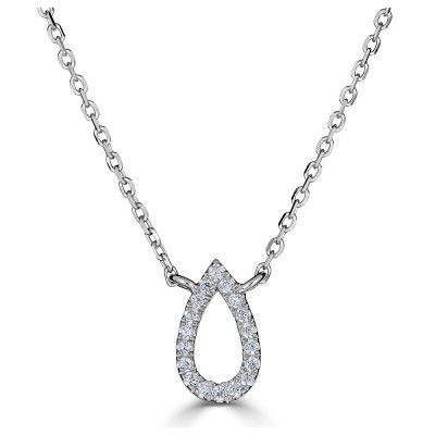 Sachs Signature Pear Necklace