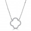 Sachs Signature Open Clover Necklace-1