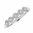 Sachs Signature 14KW .28Ctw Round H-I/I1 Diamond 5-Halo Ring-1