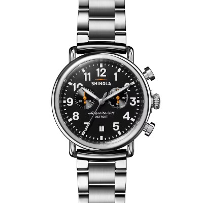 Shinola Runwell 41mm Stainless Steel Chronograph Watch