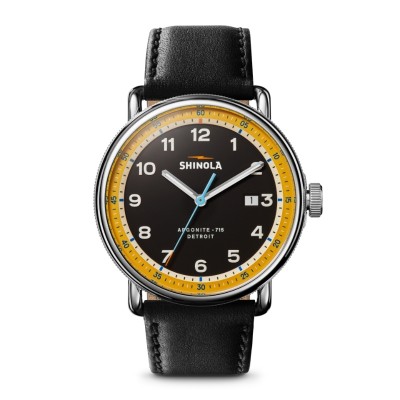 Shinola Canfield 43mm Stainless Steel Wristwatch