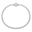 SS Cape Cod Single Bead Silver Bracelet SZ 7.5-1