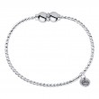 SS Cape Cod Twisted 2 Beads Bracelet SZ 6.5-1