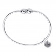 SS Cape Cod Double Bead Bracelet SZ 6-1