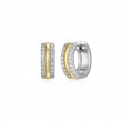 Sterling Silver Hoop Earrings-1