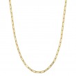 Sterling Silver Paperclip Chain Necklace-1