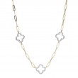 Sterling Silver Paperclip Chain Necklace-1