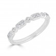 Sachs Signature Stackable Rectangle Ring White-1