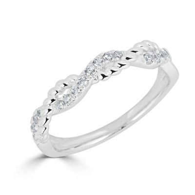 Sachs Signature Stackable Twisted Rope Ring